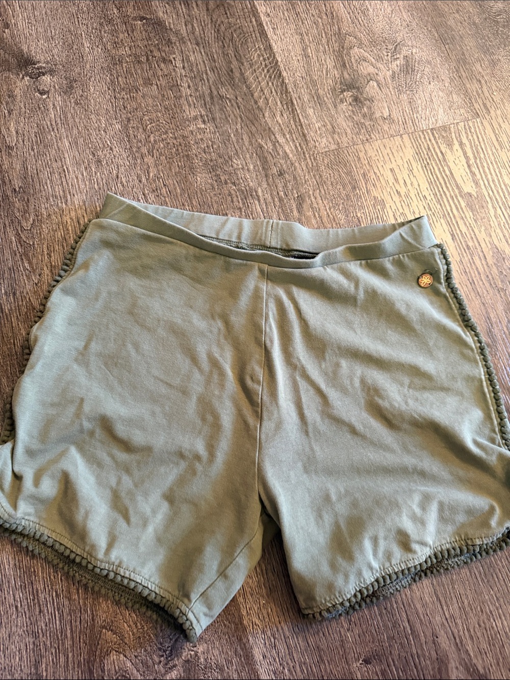Matilda Jane army green shorts
